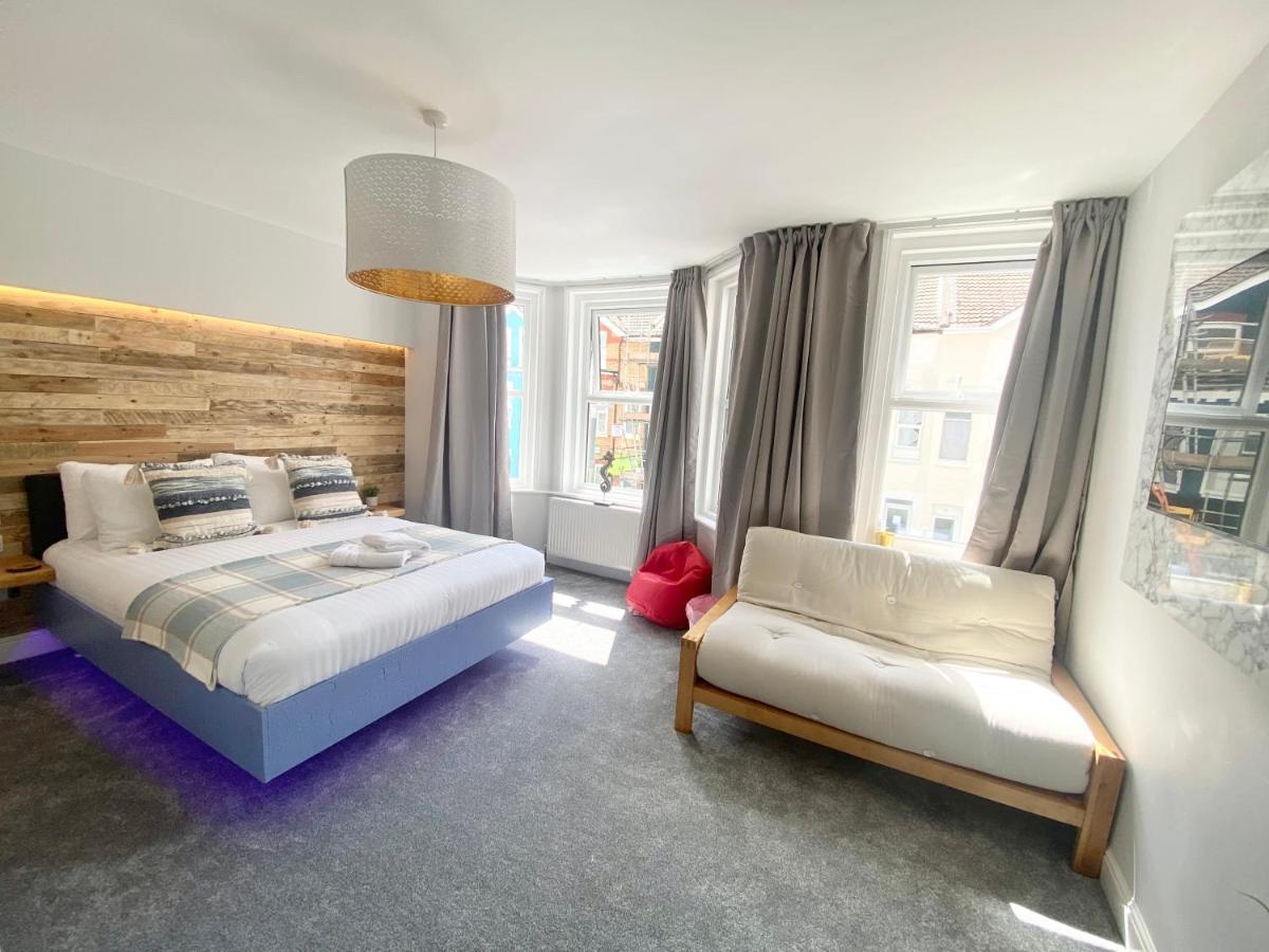 Cloud9 Guest House - By Coastline Retreats - Newly Renovated, Beautiful Ensuite Rooms Near Seafront In Town Centre, Netflix, Superfast Wifi, Communal Kitchen Bournemouth Bagian luar foto